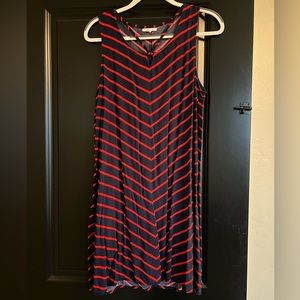 Maurice’s Red & Navy Swing Dress - Size L